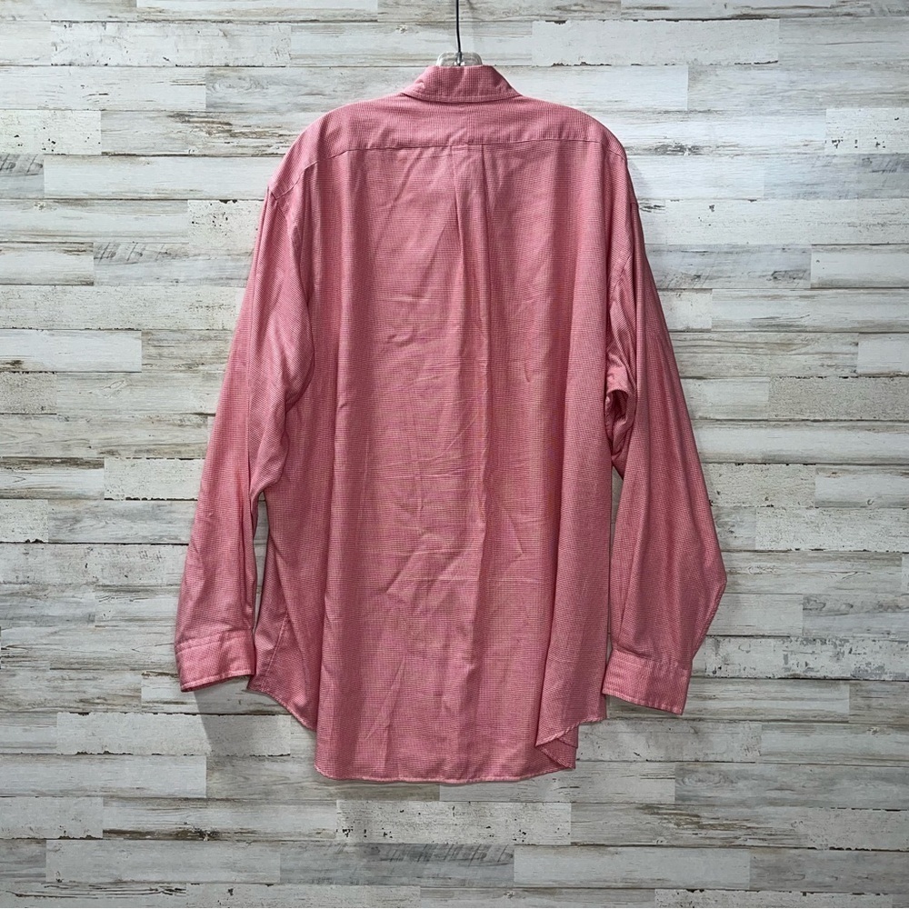 Ralph Lauren Blake 100% Cotton Red and White Plaid Casual Button Down Shirt - Picture 4 of 7